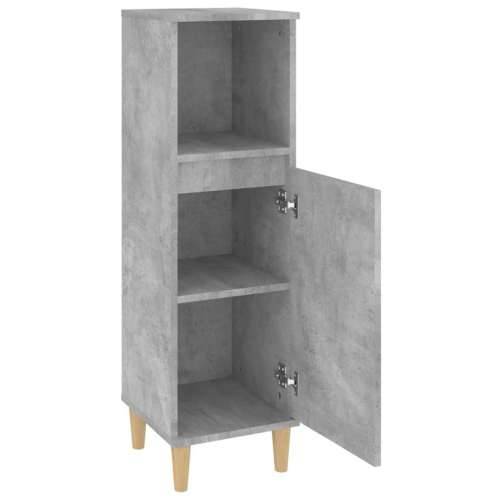 Kupaonski ormarić boja betona 30x30x100 cm konstruirano drvo - Beton siva 1 Cijena
