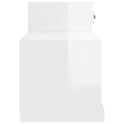 Ormarić za cipele sjajni bijeli 100x42x60 cm konstruirano drvo - Visoko sjajno bijela 1 Cijena