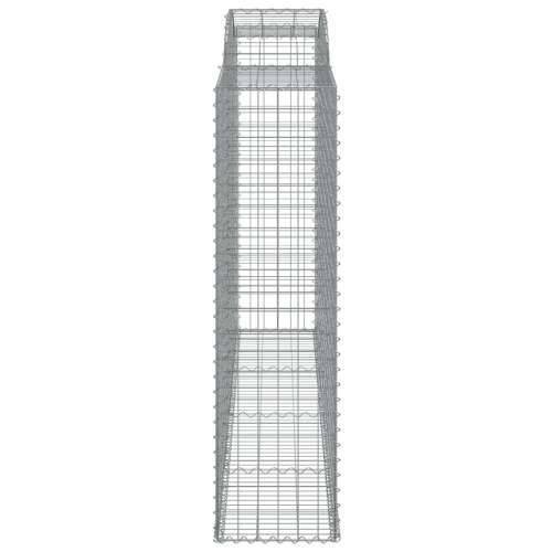 Lučne gabionske košare 2 kom 300x50x180/200cm pocinčano željezo - 300 x 50 x 180/200 cm 2 Cijena