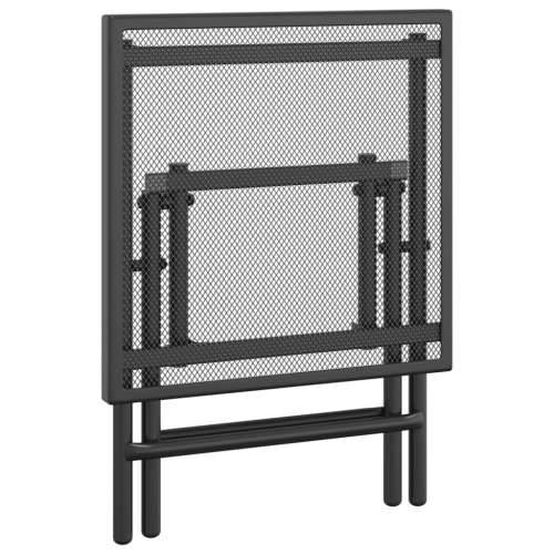 Sklopivi vrtni stol antracit 38 x 38 x 38 cm od čelične mreže - 38 x 38 x 38 cm 1 Cijena