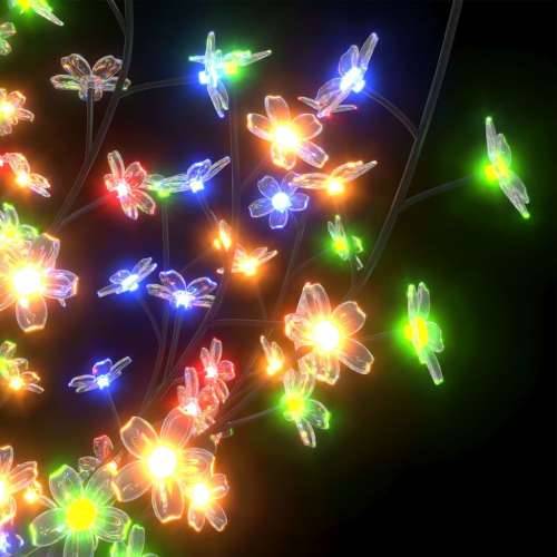Božićno drvce sa 600 LED šarenih žarulja cvijet trešnje 300 cm Cijena