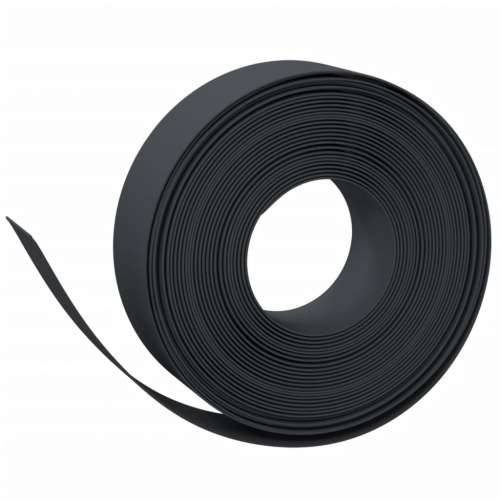 Vrtne ivice 5 kom crne 10 m 15 cm od polietilena - Crna 50 x 0.15 m 1 Cijena