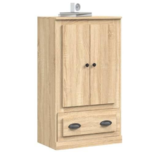 Visoka komoda hrasta sonome 60x35,5x103,5 cm konstruiranog drva - sonoma hrast 1 Cijena