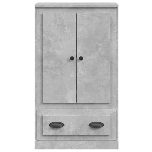 Visoka komoda siva betona 60x35,5x103,5 cm konstruiranog drva - Beton siva 1 Cijena