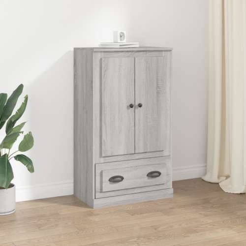Visoka komoda siva sonome 60x35,5x103,5 cm konstruiranog drva - Sivi hrast sonoma 1 Cijena