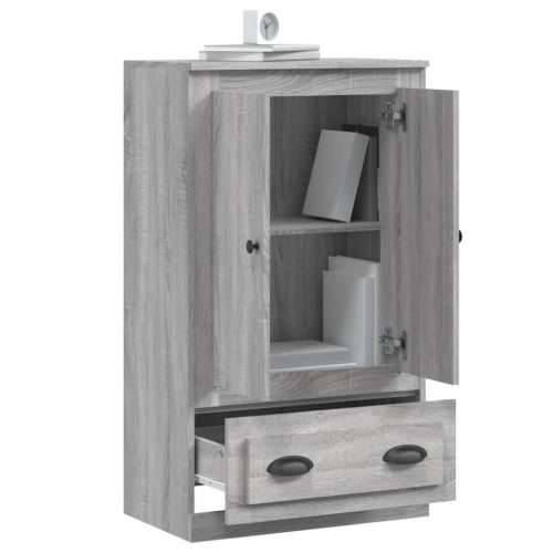 Visoka komoda siva sonome 60x35,5x103,5 cm konstruiranog drva - Sivi hrast sonoma 1 Cijena
