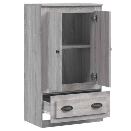 Visoka komoda siva sonome 60x35,5x103,5 cm konstruiranog drva - Sivi hrast sonoma 1 Cijena