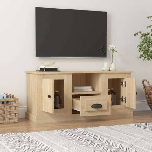 TV ormarić boja hrasta sonome 100x35,5x45 cm konstruirano drvo - sonoma hrast 1 Cijena