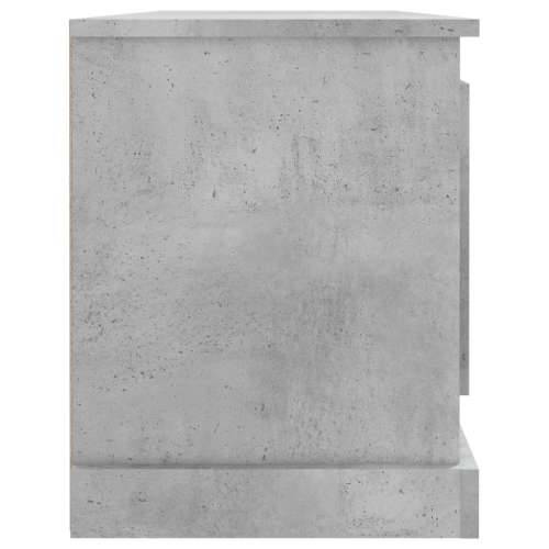 TV ormarić boja betona 100x35,5x45 cm konstruirano drvo - Beton siva 1 Cijena