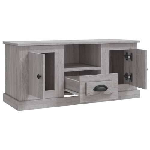 TV ormarić boja hrasta sonome 100x35,5x45 cm konstruirano drvo - Sivi hrast sonoma 1 Cijena