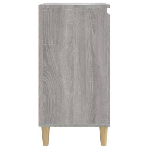Noćni ormarić boja hrasta 40 x 35 x 70 cm od konstruiranog drva - Sivi hrast sonoma 1 Cijena