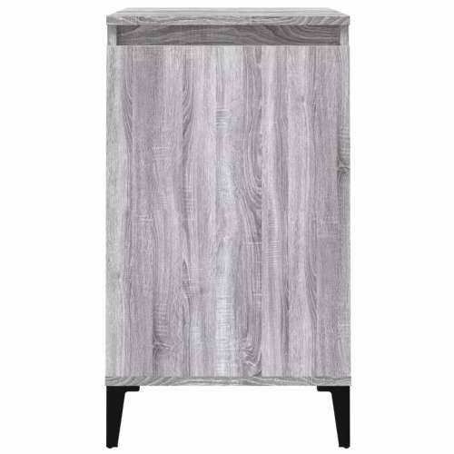 Noćni ormarić boja hrasta 40 x 35 x 70 cm od konstruiranog drva - Sivi hrast sonoma 1 Cijena