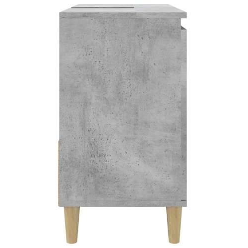 Kupaonski ormarić boja betona 65x33x60 cm od konstruiranog drva - Siva 1 Cijena