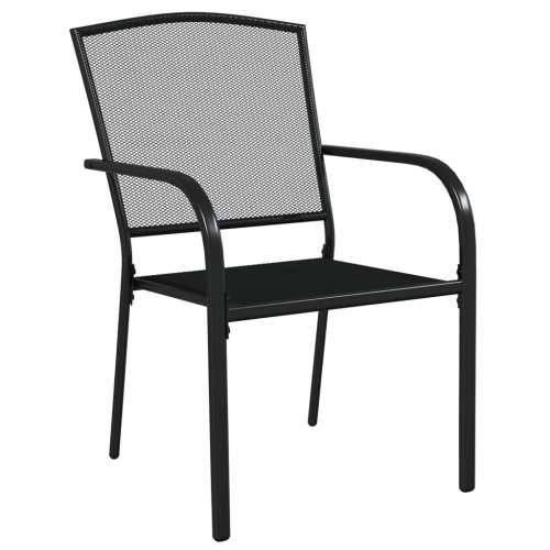 Vrtna garnitura - 5-dijelni vrtni blagovaonski set antracit čelični - Dužina stola 110 cm 4 Cijena