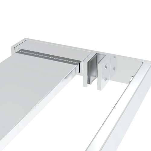 Polica za stijenku tuš-kabine kromirana 80 cm aluminijska - Srebrno 80 cm Cijena