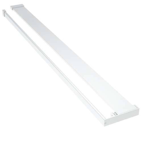 Polica za stijenku tuš-kabine kromirana 115 cm aluminijska - Srebrno 115 cm Cijena