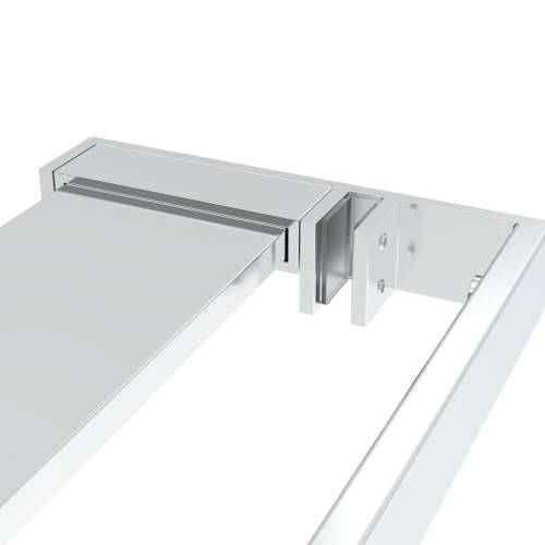 Polica za stijenku tuš-kabine kromirana 115 cm aluminijska - Srebrno 115 cm Cijena