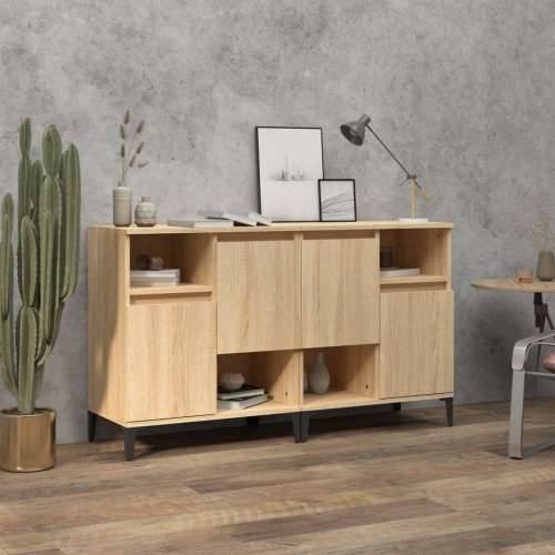 Komoda 2 kom boja hrasta sonome 60x35x70 cm konstruirano drvo - sonoma hrast 2 Cijena