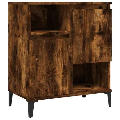 Komode 2 kom boja dimljenog hrasta 60x35x70cm konstruirano drvo - Dimljeni hrast 2 Cijena