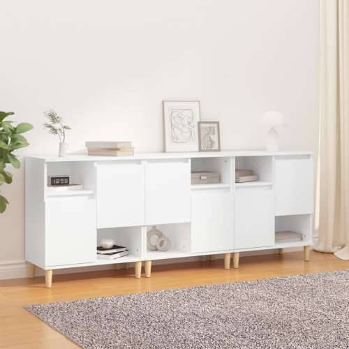 Komode 3 kom bijela 60x35x70cm konstruirano drvo - Bijela 3 Cijena