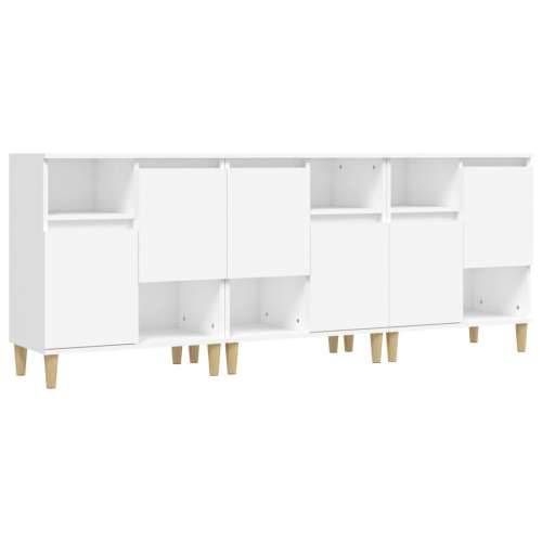 Komode 3 kom bijela 60x35x70cm konstruirano drvo - Bijela 3 Cijena