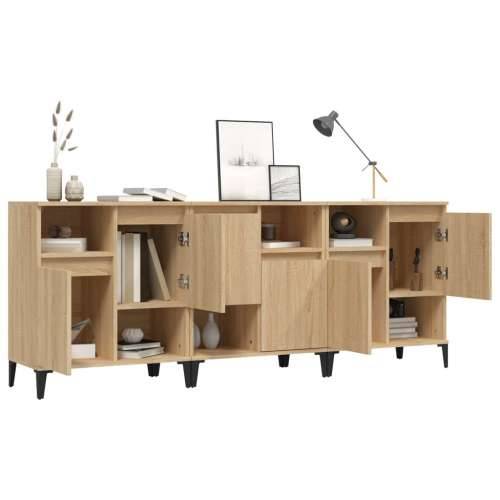 Komoda 3 kom boja hrasta sonome 60x35x70 cm konstruirano drvo - sonoma hrast 3 Cijena