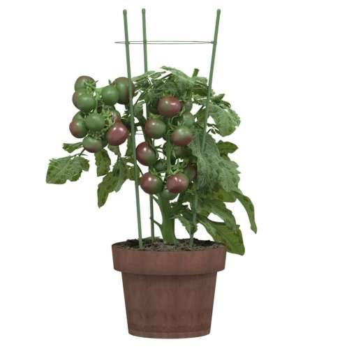 Kolci za vrtne biljke s 3 prstena 5 kom zeleni 45 cm čelični - 18 x 45 cm 5 Cijena