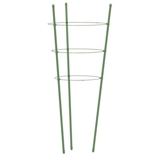 Kolci za vrtne biljke s 3 prstena 5 kom zeleni 45 cm čelični - 18 x 45 cm 5 Cijena