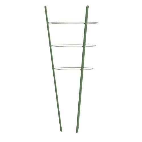 Kolci za vrtne biljke s 3 prstena 5 kom zeleni 45 cm čelični - 18 x 45 cm 5 Cijena