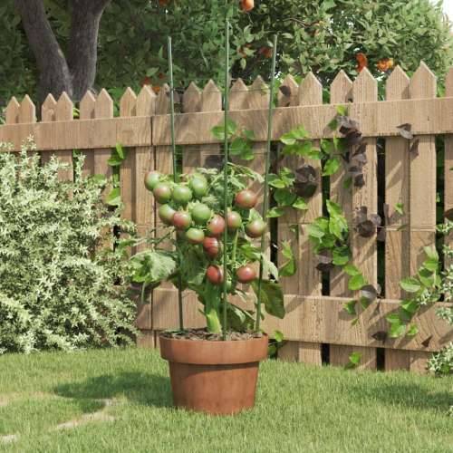 Kolci za vrtne biljke s 3 prstena 5 kom zeleni 60 cm čelični - 21.5 x 60 cm 5 Cijena