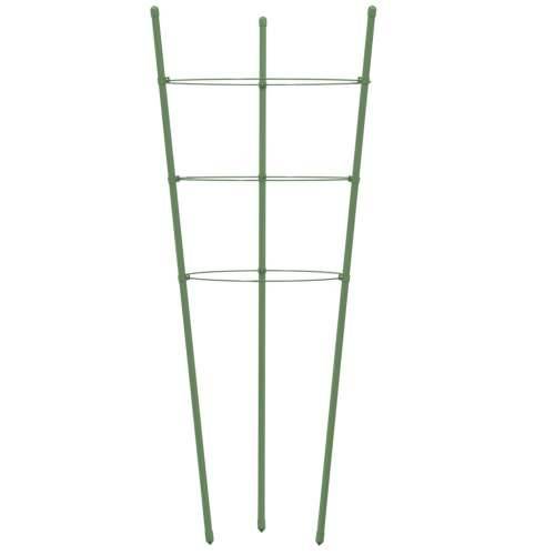 Kolci za vrtne biljke s 3 prstena 5 kom zeleni 60 cm čelični - 21.5 x 60 cm 5 Cijena