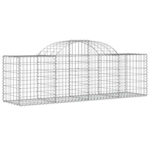 Lučne gabionske košare 12 kom 200x50x60/80 cm pocinčano željezo - 200 x 50 x 60/80 cm 12 Cijena