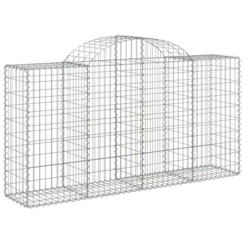 Lučne gabionske košare 13kom 200x50x100/120cm pocinčano željezo - 200 x 50 x 100/120 cm 13 Cijena