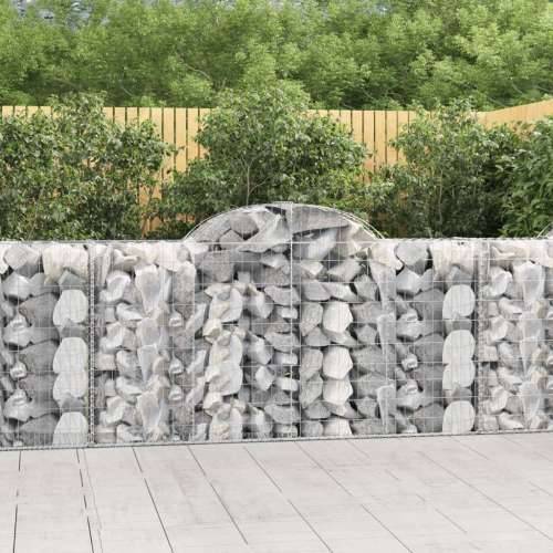 Lučne gabionske košare 15kom 200x50x100/120cm pocinčano željezo - 200 x 50 x 100/120 cm 15 Cijena
