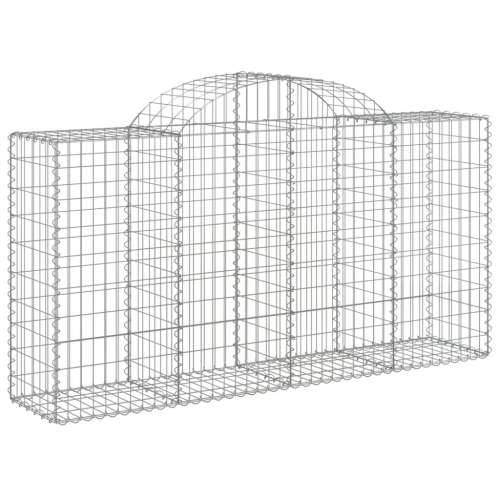 Lučne gabionske košare 15kom 200x50x100/120cm pocinčano željezo - 200 x 50 x 100/120 cm 15 Cijena