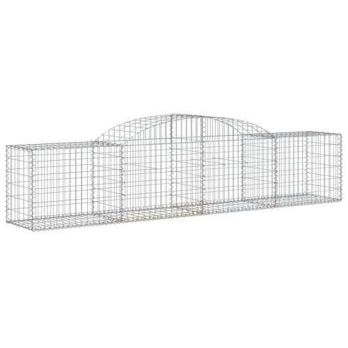 Lučne gabionske košare 3 kom 300x50x60/80 cm pocinčano željezo - 300 x 50 x 60/80 cm 3 Cijena
