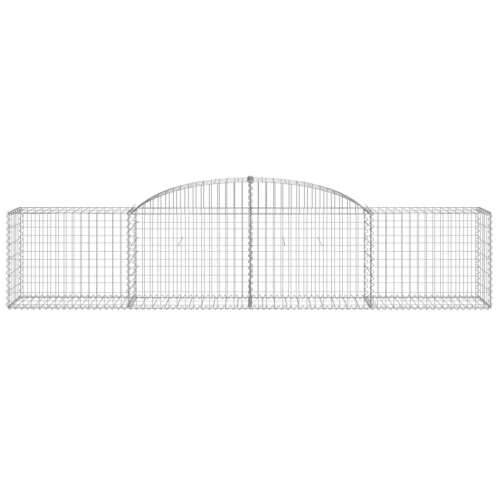 Lučne gabionske košare 3 kom 300x50x60/80 cm pocinčano željezo - 300 x 50 x 60/80 cm 3 Cijena