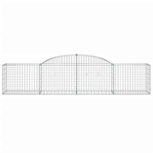 Lučne gabionske košare 9 kom 300x50x60/80 cm pocinčano željezo - 300 x 50 x 60/80 cm 9 Cijena