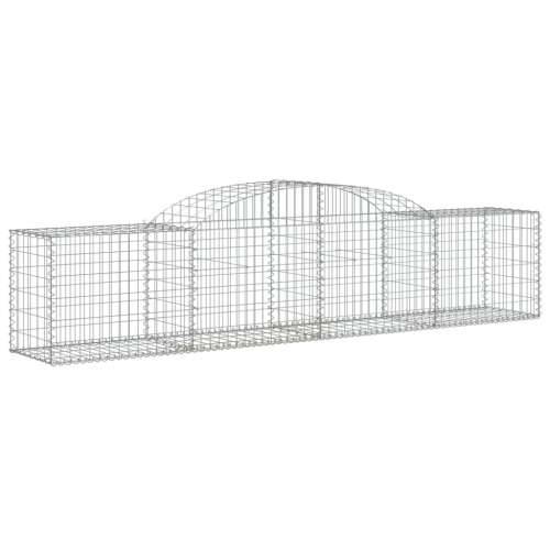 Lučne gabionske košare 15 kom 300x50x60/80 cm pocinčano željezo - 300 x 50 x 60/80 cm 15 Cijena