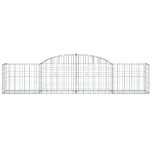 Lučne gabionske košare 15 kom 300x50x60/80 cm pocinčano željezo - 300 x 50 x 60/80 cm 15 Cijena