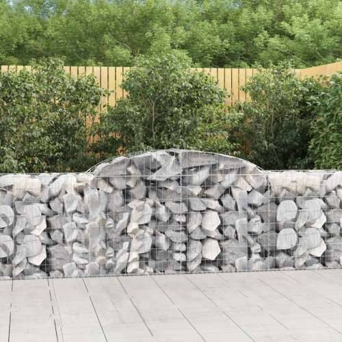 Lučne gabionske košare 3 kom 300x50x80/100 cm pocinčano željezo - 300 x 50 x 80/100 cm 3 Cijena