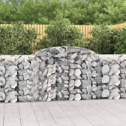 Lučne gabionske košare 3 kom 300x50x100/120cm pocinčano željezo - 300 x 50 x 100/120 cm 3 Cijena