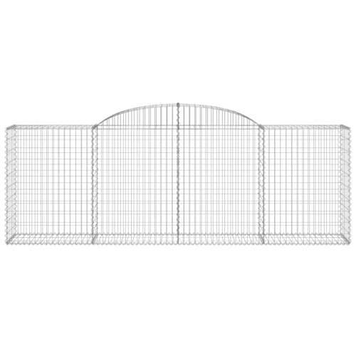 Lučne gabionske košare 3 kom 300x50x100/120cm pocinčano željezo - 300 x 50 x 100/120 cm 3 Cijena