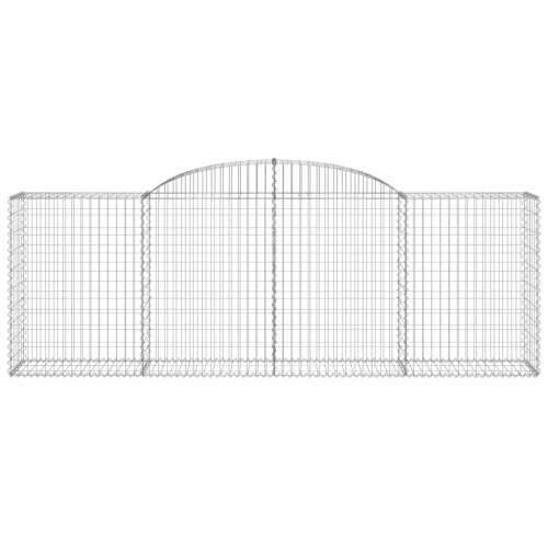 Lučne gabionske košare 15kom 300x50x100/120cm pocinčano željezo - 300 x 50 x 100/120 cm 15 Cijena