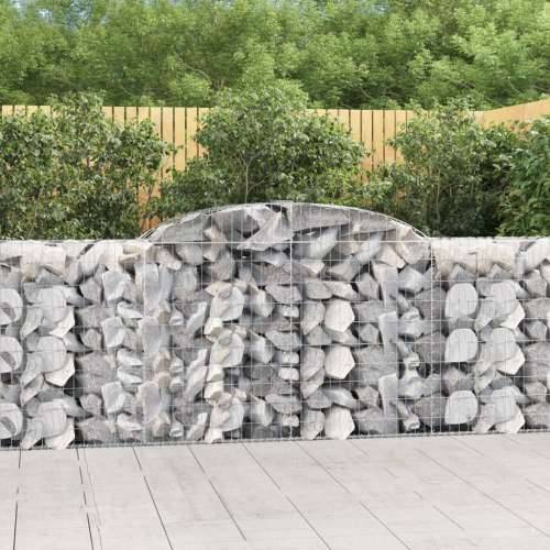 Lučne gabionske košare 17kom 300x50x100/120cm pocinčano željezo - 300 x 50 x 100/120 cm 17 Cijena