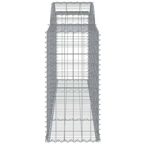 Lučne gabionske košare 20kom 300x50x100/120cm pocinčano željezo - 300 x 50 x 100/120 cm 20 Cijena