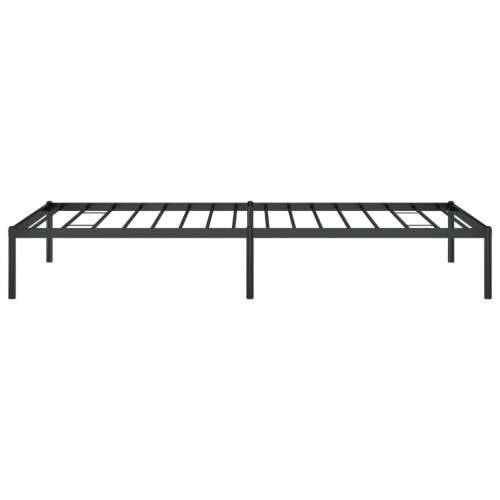 Metalni okvir za krevet crni 90 x 200 cm Cijena