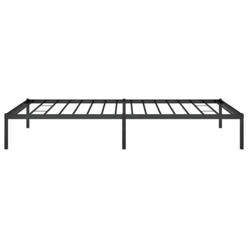 Metalni okvir za krevet crni 107x203 cm Cijena