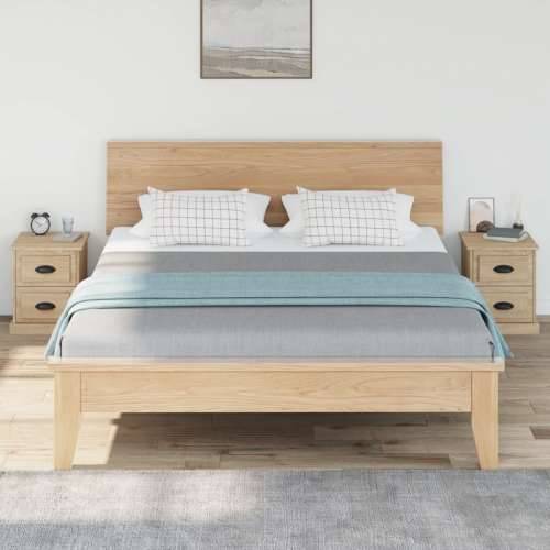 Noćni ormarići 2 kom boja hrasta 39x39x47,5cm konstruirano drvo - sonoma hrast 2 Cijena