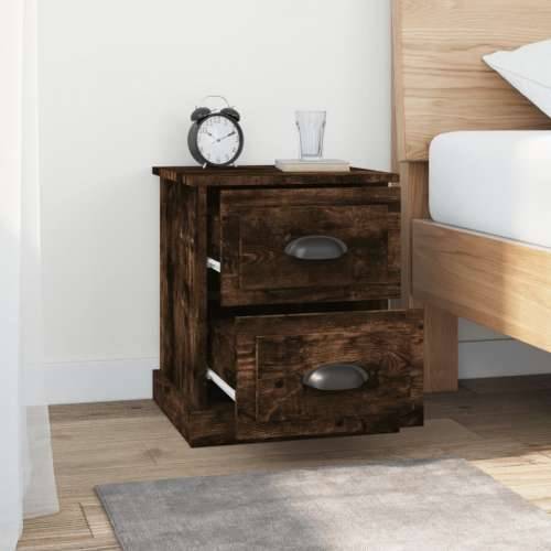 Noćni ormarići 2 kom boja hrasta 39x39x47,5cm konstruirano drvo - Dimljeni hrast 2 Cijena